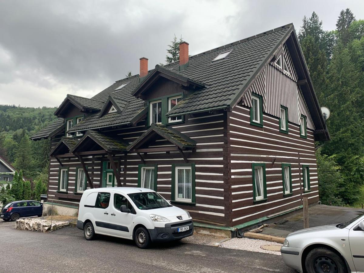 Penzion Zelene Udoli Янске Лазне Екстериор снимка