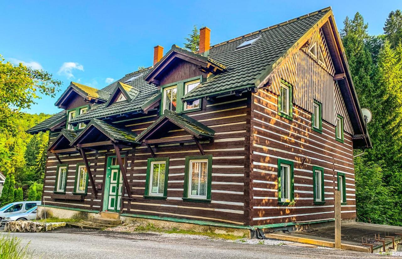 Penzion Zelene Udoli Янске Лазне Екстериор снимка